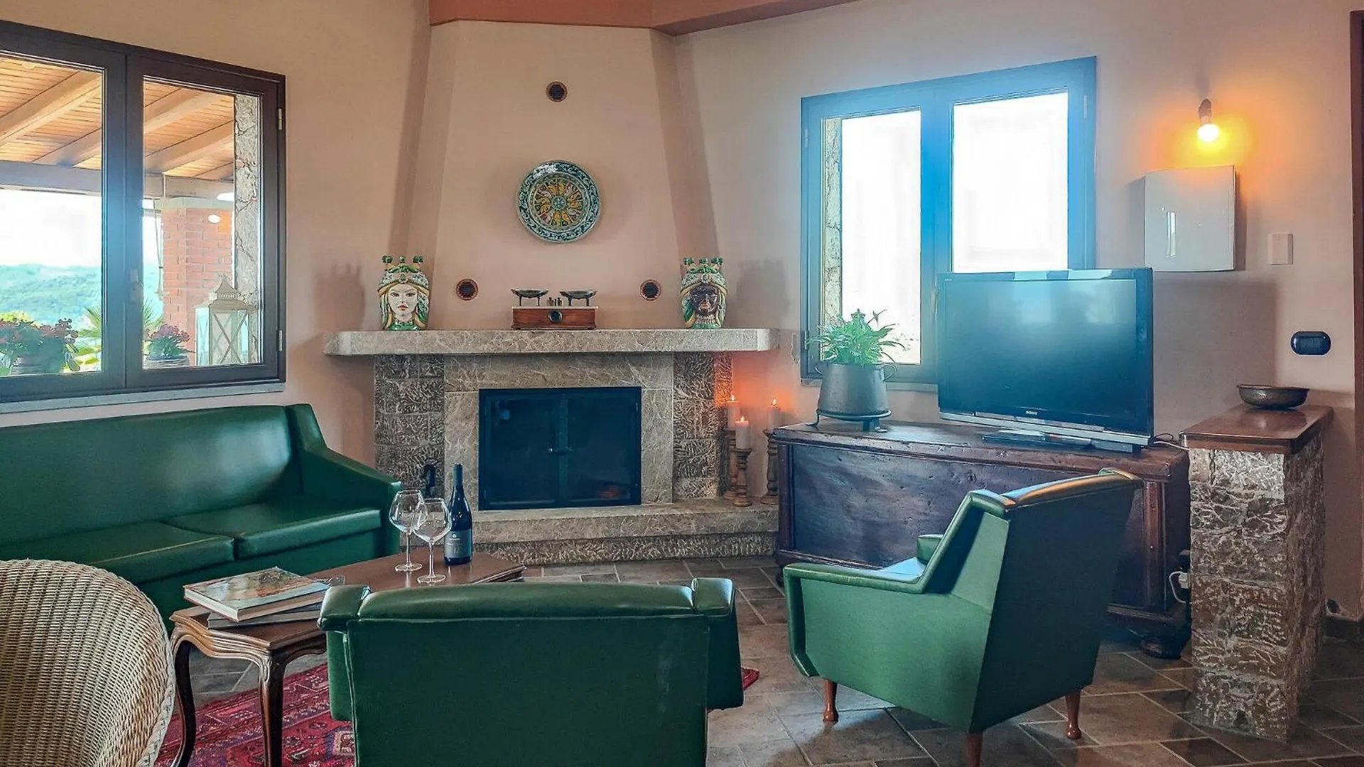 Feriehus Villa Aura Graniti Italien